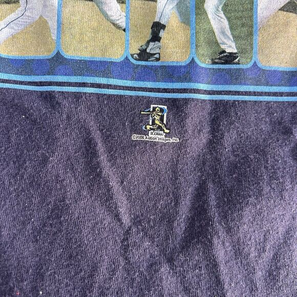 Vintage Tampa Bay Rays 2008 Playoffs Graphic Shirt Men’s XL Anvil MLB Baseball - Picture 8 of 9